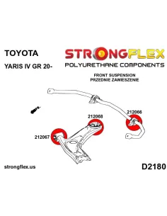 212068A: Front control arm – rear bush SPORT 2