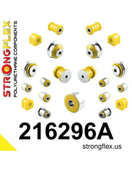 216296A: Full suspension bush kit SPORT