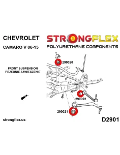 290021A: Front lower wishbone bush - front SPORT 2