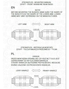 226238B: Full suspension bush kit 2