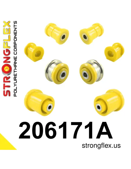 206171A: Front suspension and ream beam bush kit SPORT