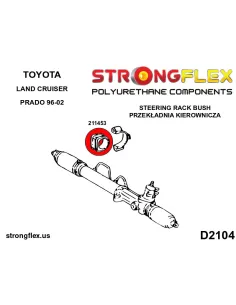211453A: Steering rack mount bush 50/56mm SPORT 2