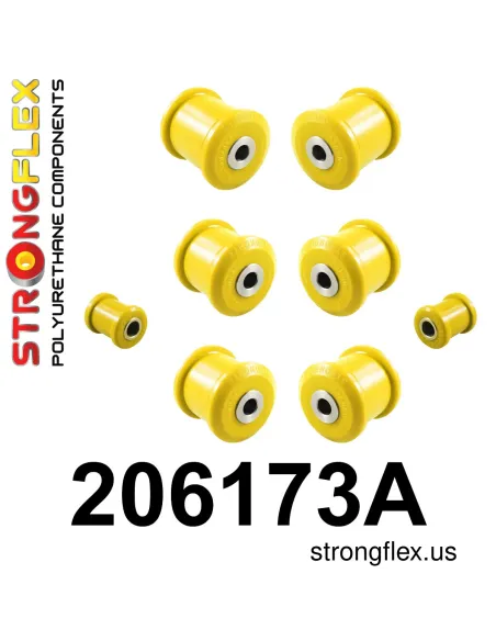 206173A: Rear suspension bush kit SPORT