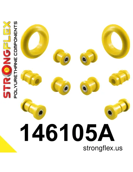 146105A: Front suspension and ream beam bush kit SPORT