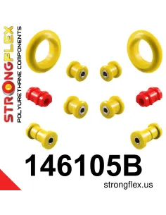 146105B: Front suspension and ream beam bush kit
