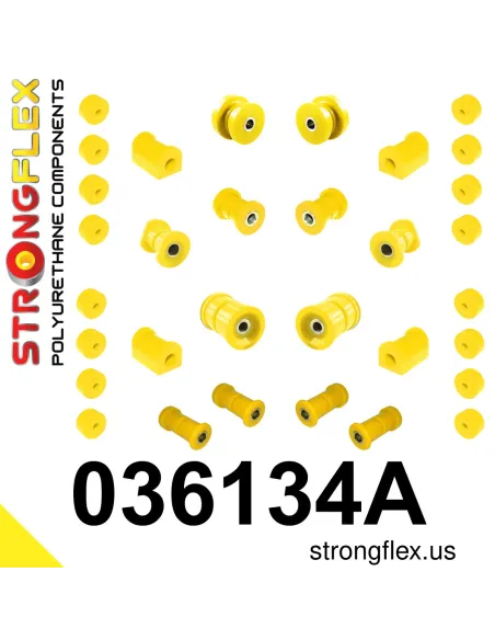 036134A: Full suspension polyurethane bush kit SPORT