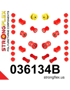 036134B: Full suspension polyurethane bush kit