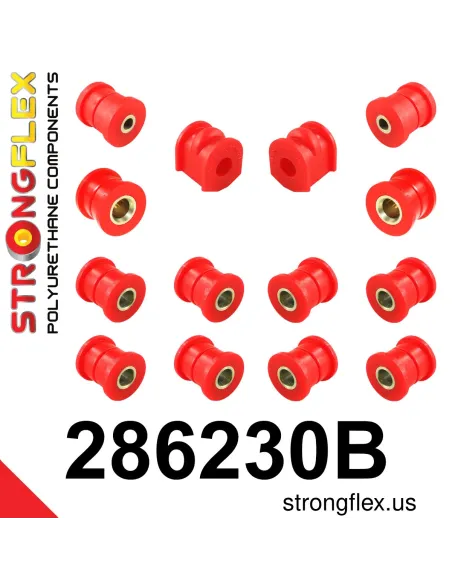 286230B: Rear suspension bush kit