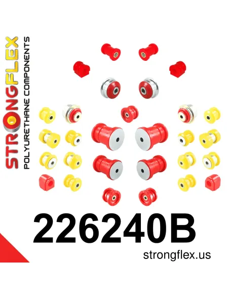 226240B: Full suspension polyurethane bush kit