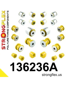 136236A: Rear suspension bush kit SPORT