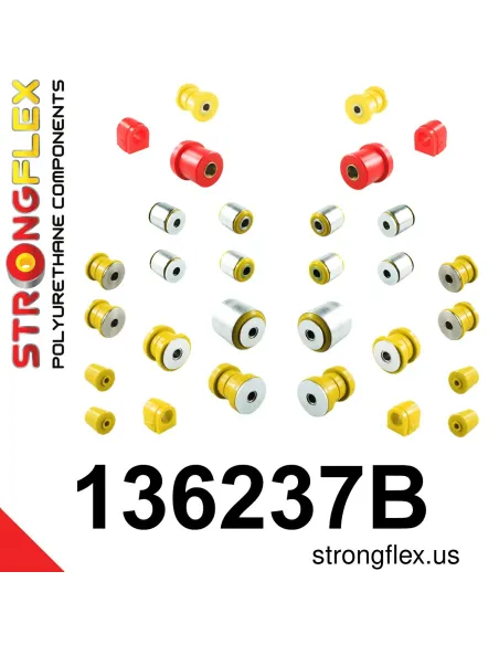 136237B: Front and rear suspension kit