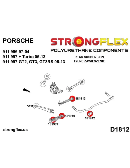 181910A: Wishbone bush – inner SPORT