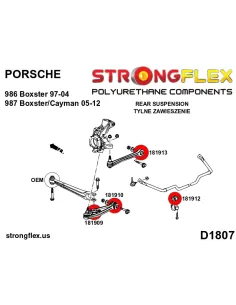 181913A: Rear track rod bush SPORT 2