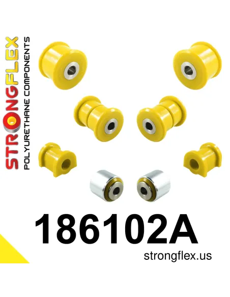 186102A: Rear suspension bush kit SPORT