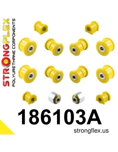 186103A: Full suspension polyurethane bush kit SPORT