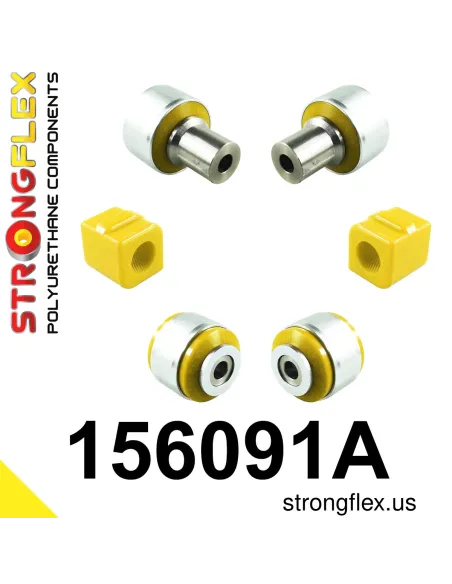 156091A: Front suspension bush kit SPORT