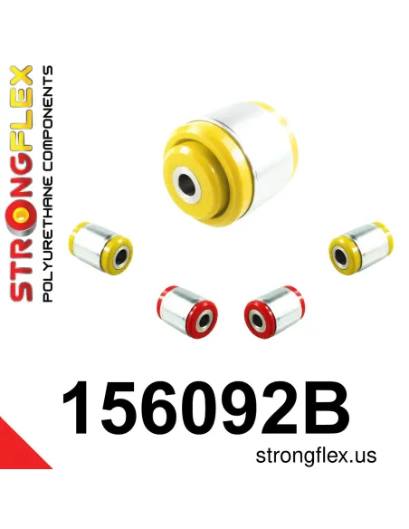 156092B: Rear beam bushing kit