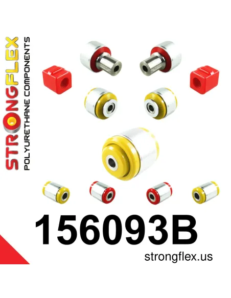 156093B: Front suspension and rear beam kit