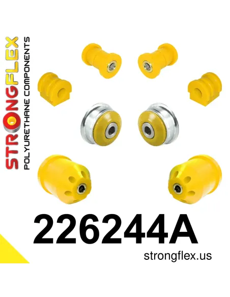 226244A: Front suspension and ream beam bush kit SPORT
