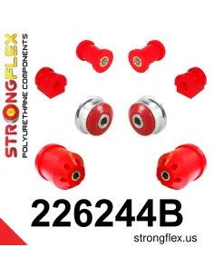 226244B: Front suspension and ream beam bush kit
