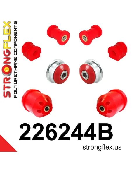 226244B: Front suspension and ream beam bush kit