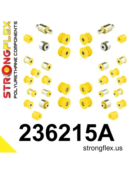 236215A: Full suspension bush kit SPORT