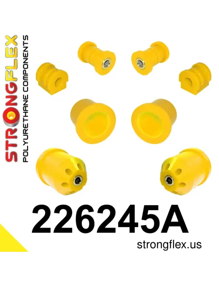 226245A: Front suspension and ream beam bush kit SPORT