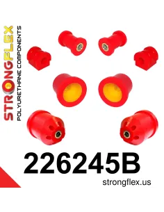 226245B: Front suspension and ream beam bush kit