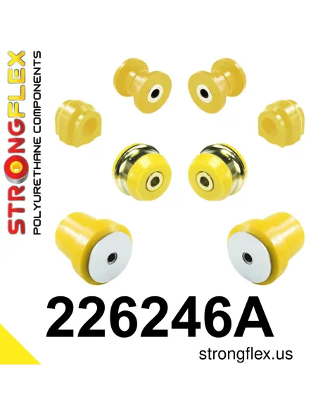 226246A: Front suspension and ream beam bush kit SPORT