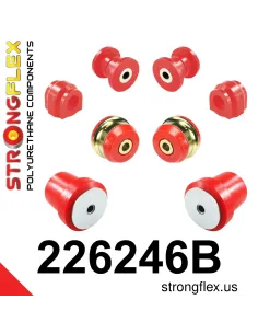 226246B: Front suspension and ream beam bush kit