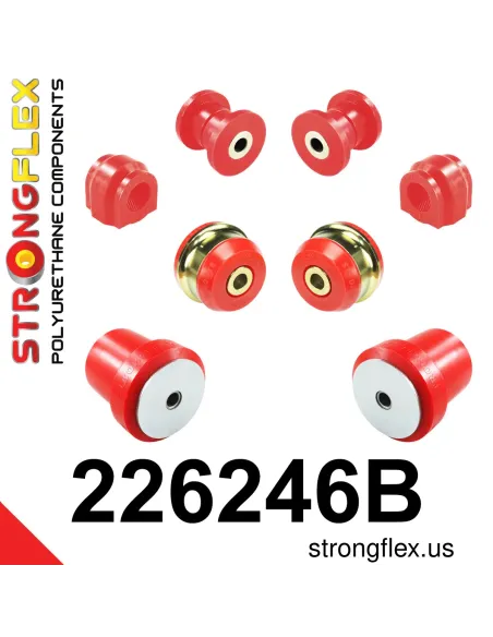 226246B: Front suspension and ream beam bush kit