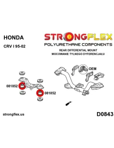 081852B: Rear diff mount - front bush 2