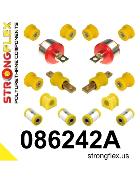086242A: Rear suspension bush kit SPORT