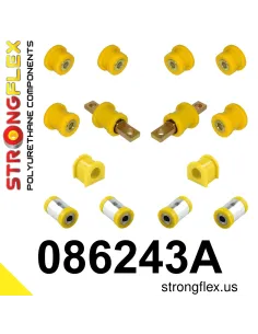 086243A: Rear suspension bush kit (no bushes 081105B) SPORT