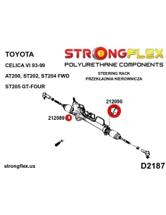 212089A: Steering rack bush SPORT 2