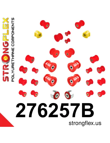 276257B: Full suspension polyurethane bush kit