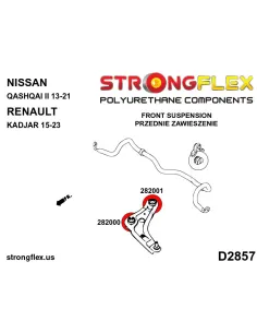 282001A: Front wishbone – rear bush SPORT 2