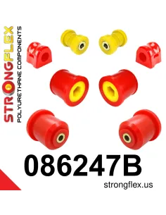 086247B: Front suspension and ream beam bush kit