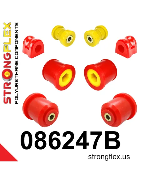 086247B: Front suspension and ream beam bush kit