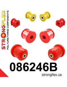 086246B: Front suspension and ream beam bush kit