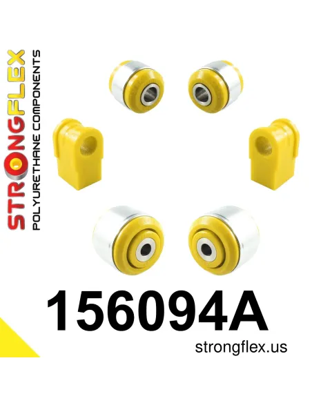 156094A: Front suspension bush kit SPORT