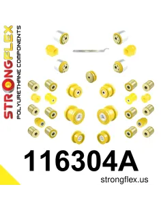 116304A: Full suspension polyurethane bush kit SPORT