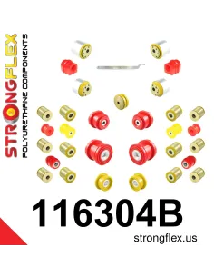 116304B: Full suspension polyurethane bush kit