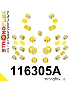 116305A: Full suspension polyurethane bush kit SPORT
