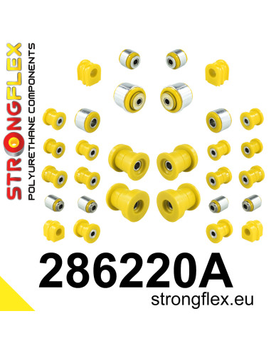 286220A: Full suspension bush kit SPORT