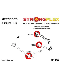 116307A: Full suspension polyurethane bush kit SPORT 2