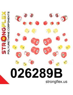 026289B: Full suspension polyurethane bush kit