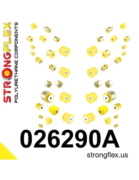 026290A: Full suspension polyurethane bush kit SPORT
