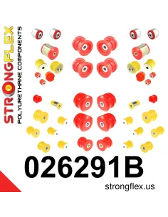 026291B: Full suspension polyurethane bush kit