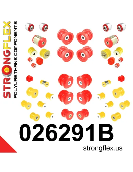 026291B: Full suspension polyurethane bush kit